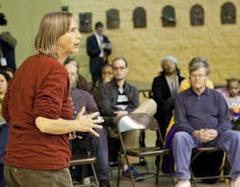 chicago teachers union welcomes anarchist lisa fithian in school closing battle